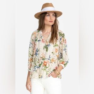 Johnny Was Floral Blouse - Multicolor